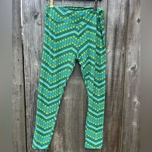 Lularoe Kermit the Frog muppet leggings , TC